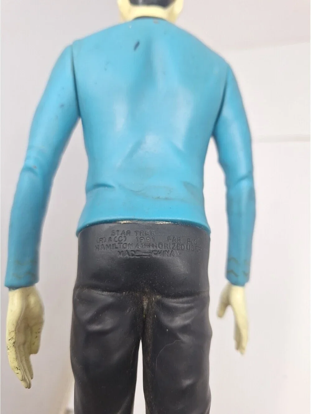 Vintage Mr. Spock Star Trek Action Figure Toy 1991 Hamilton 10.5